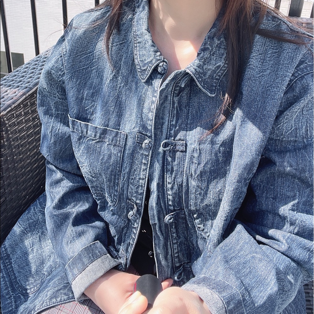 Size L Ralph Lauren Denim Jacket - Picture 8 of 13